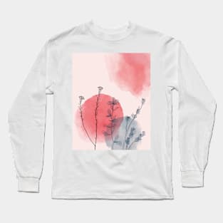 Little flowers and watercolor Long Sleeve T-Shirt